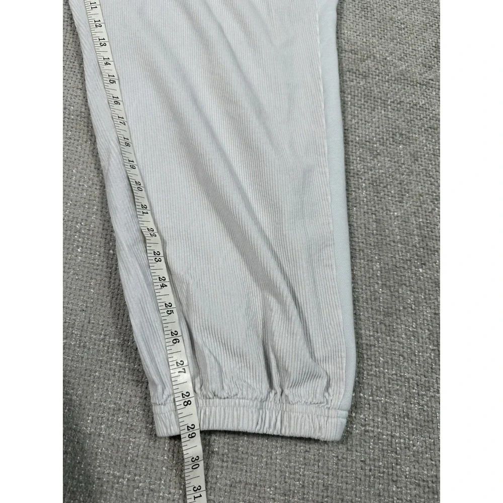 Nike Air Joggers Womens 2XL Platinum High Waisted Corduroy Fleece Pants - Picture 9 of 12